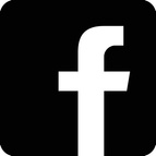 black Facebook icon